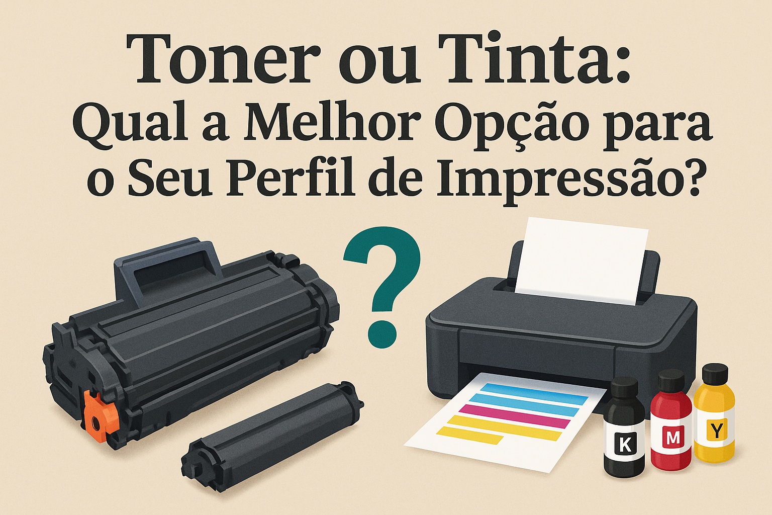 Toner ou Tinta: Qual a Melhor Opção para o Seu Perfil de Impressão?